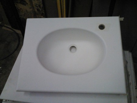 Trabajos realizados en Corian, Rausolid, Krion,